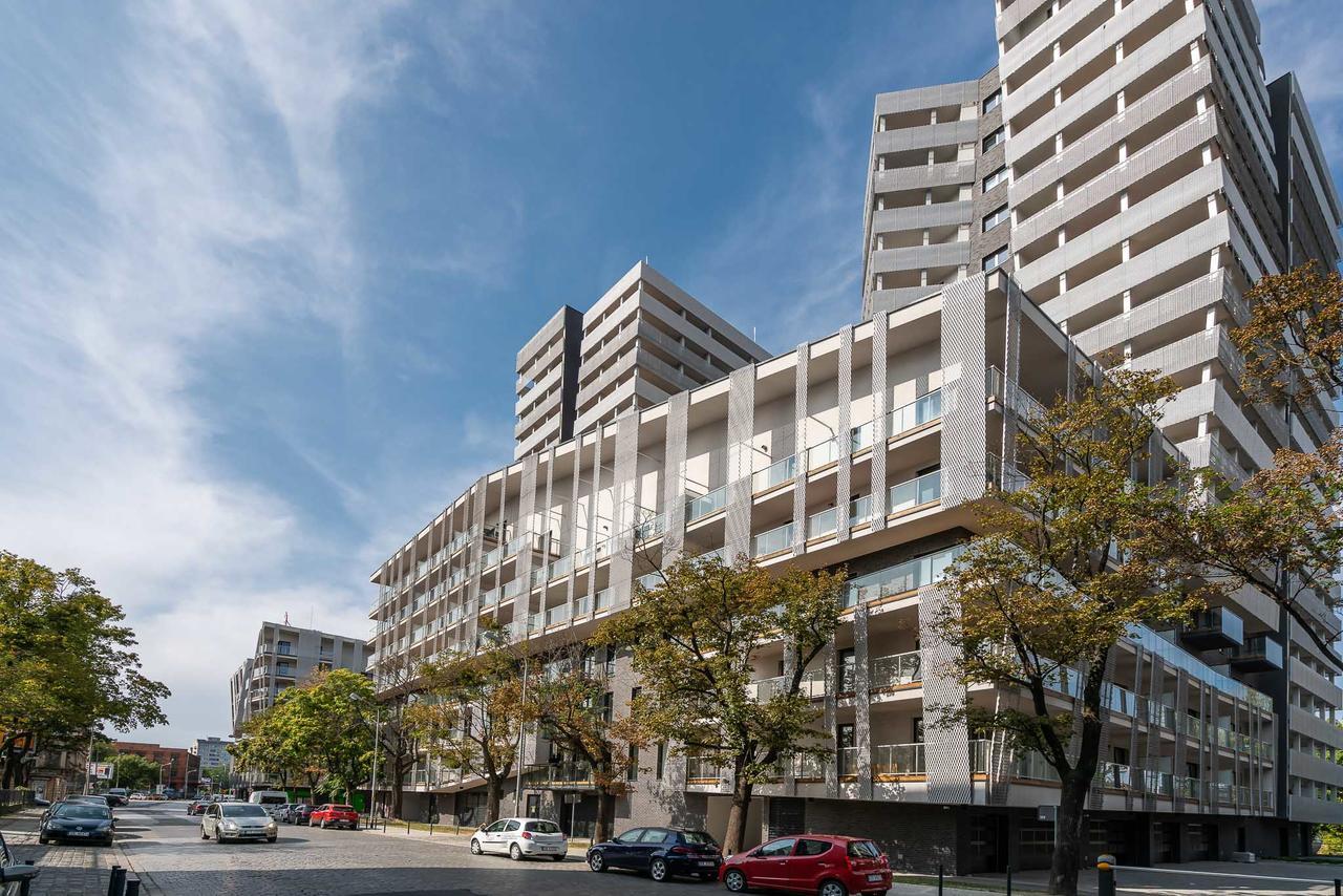 Rentplanet - Apartamenty Atal Tower Wroclaw Bagian luar foto
